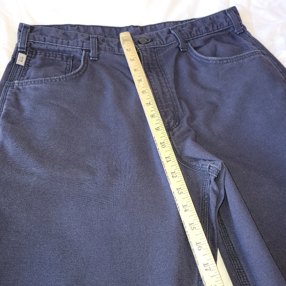 Carhartt Work Pants Blue Size 36 X 34 - Picture 5 of 10